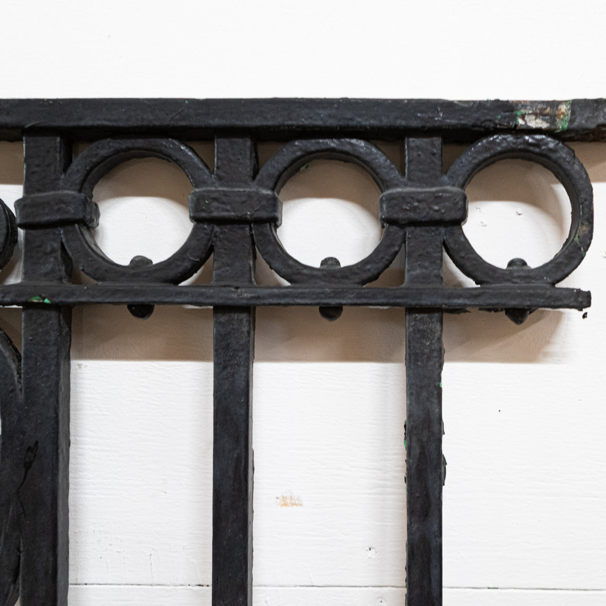 Antique Victorian Wrought Iron Railings | 6 Panels 7m Linear | The Architectural Forum