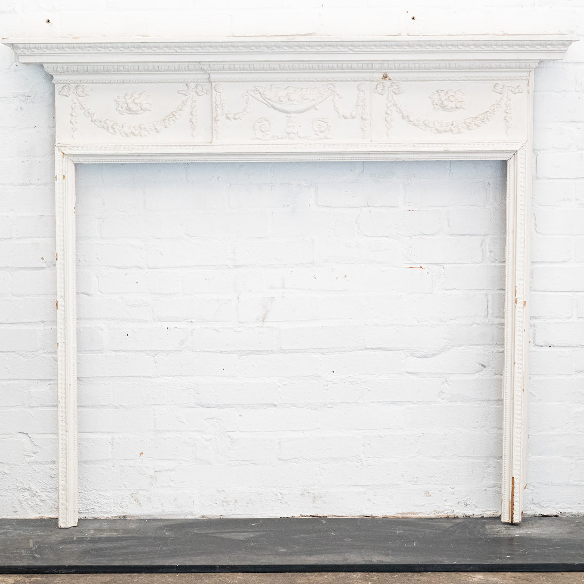 Antique Edwardian Wooden Fireplace Surround | The Architectural Forum
