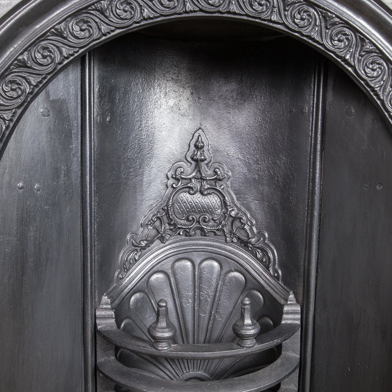 Antique Early Victorian Cast Iron Insert | The Architectural Forum