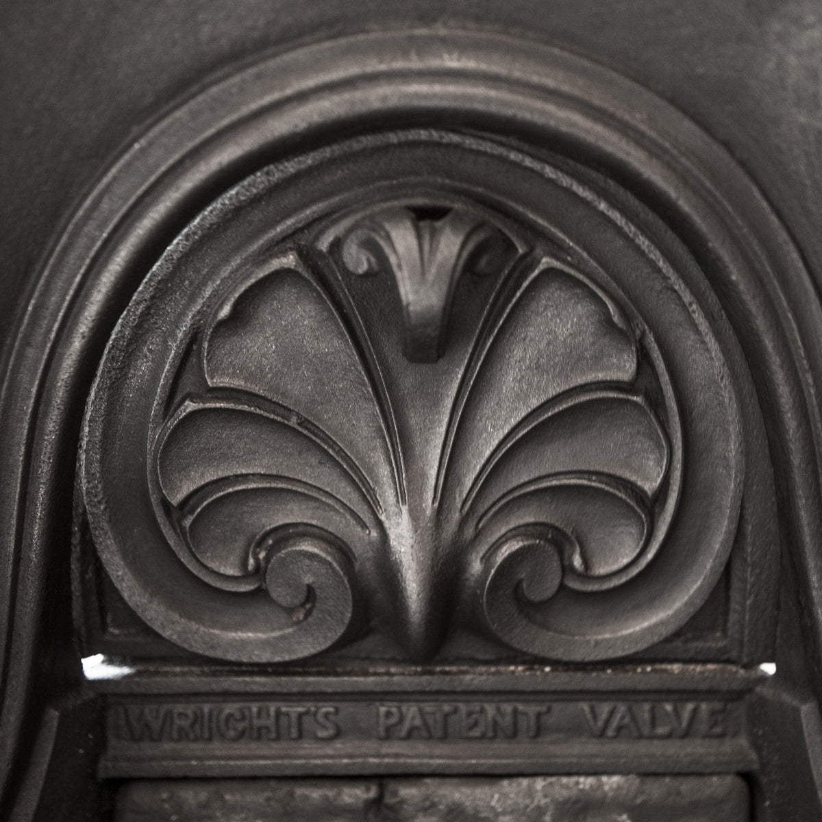 Antique Edwardian Tiled Cast Iron Insert | The Architectural Forum