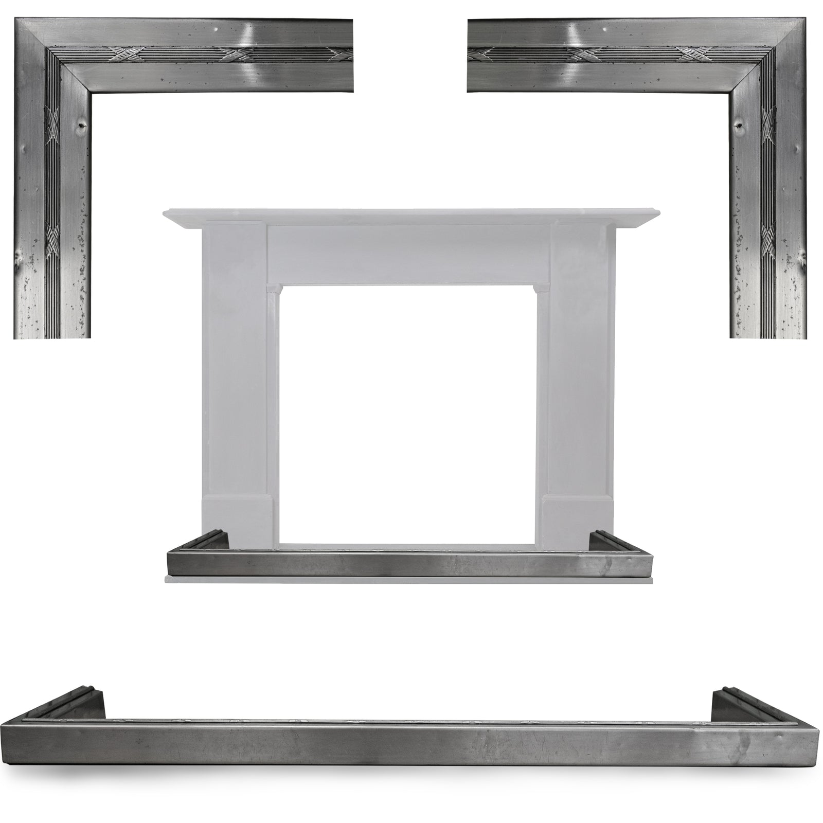 Antique Steel Fireplace Art Deco Fender | The Architectural Forum