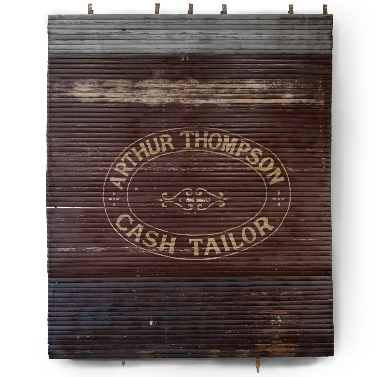 Antique East London Shop Roller Shutter - Arthur Thompson | The Architectural Forum