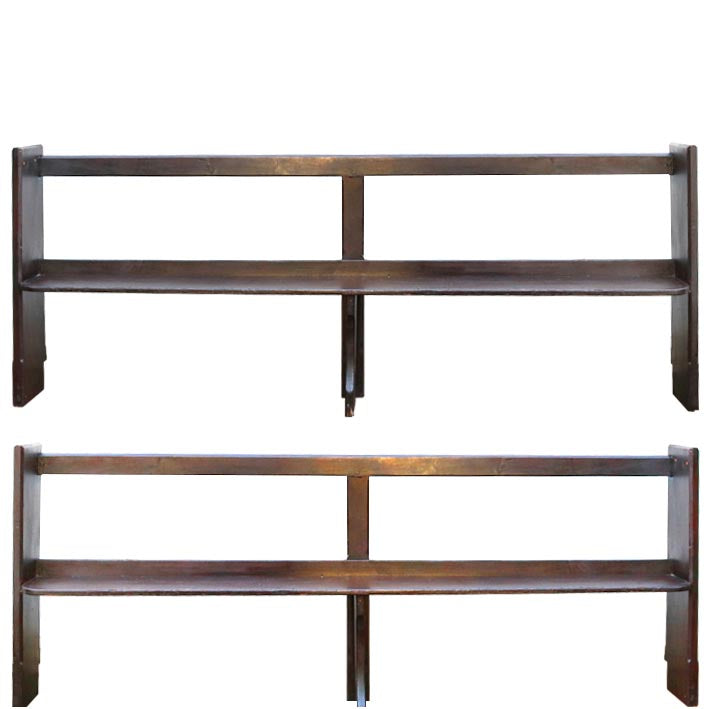 Victorian Pine Pew Benches | The Architectural Forum