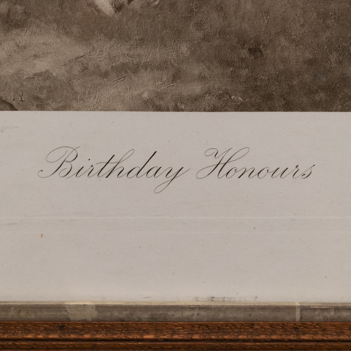 Antique Oak Framed George Sheridan Knowles Print Birthday Honours | The Architectural Forum
