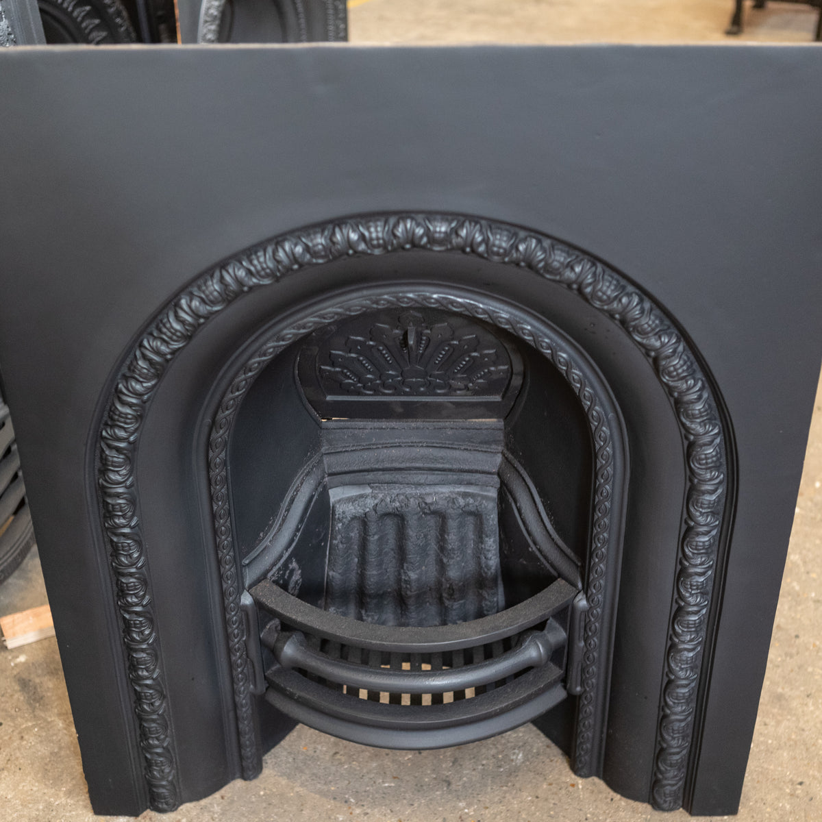 Antique Victorian Cast Iron Fireplace Insert | The Architectural Forum