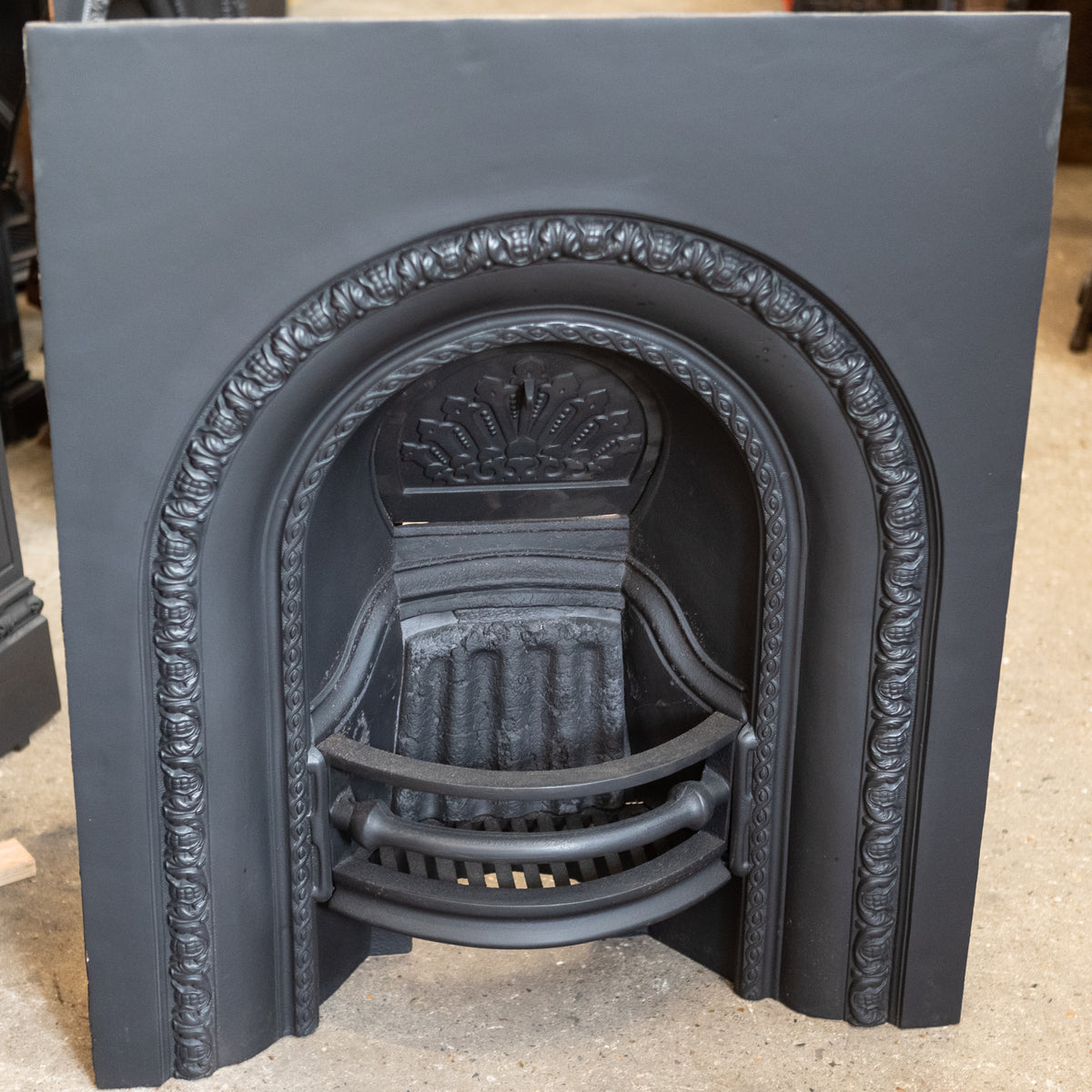 Antique Victorian Cast Iron Fireplace Insert | The Architectural Forum