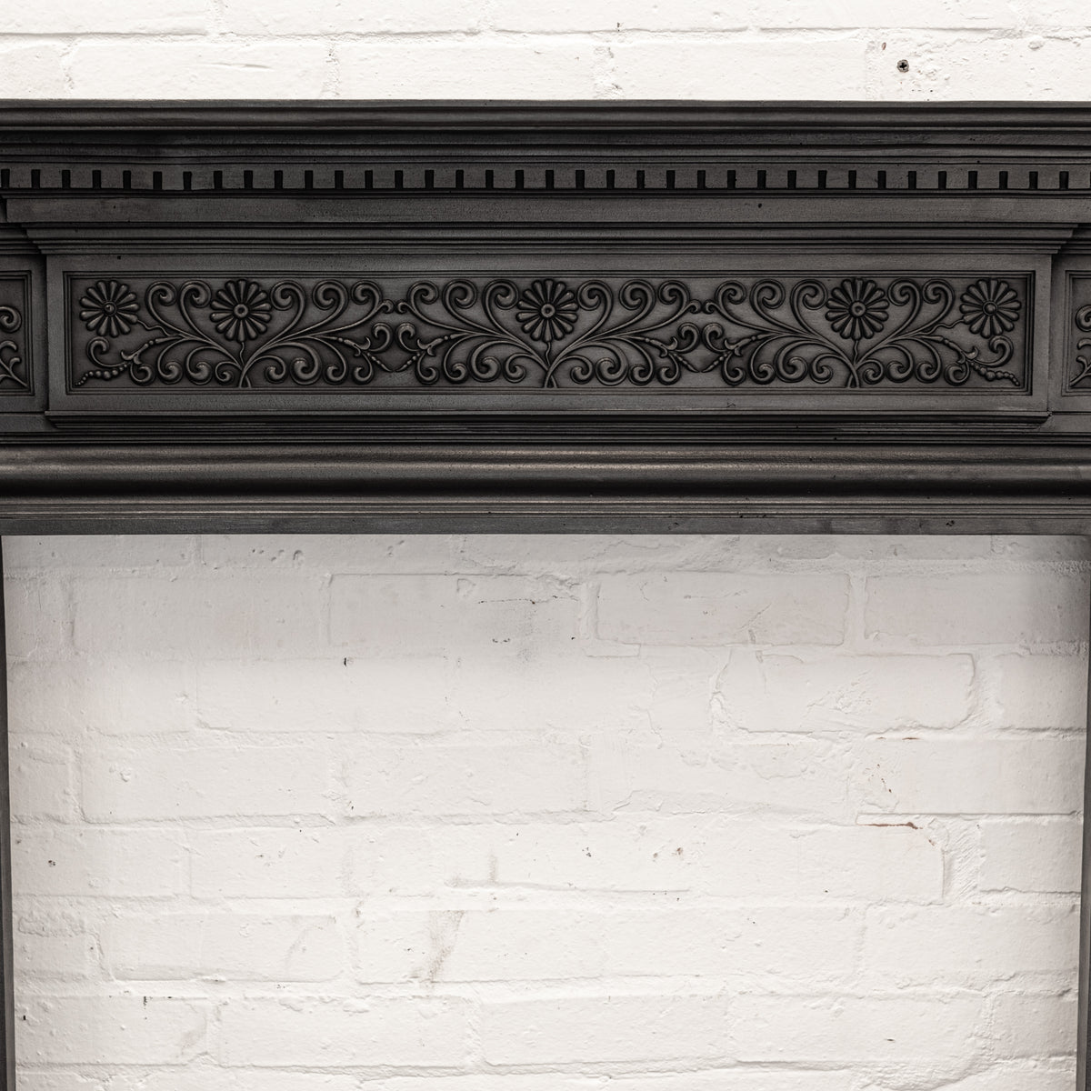 Antique Coalbrookdale Cast Iron Fireplace Surround | The Architectural Forum