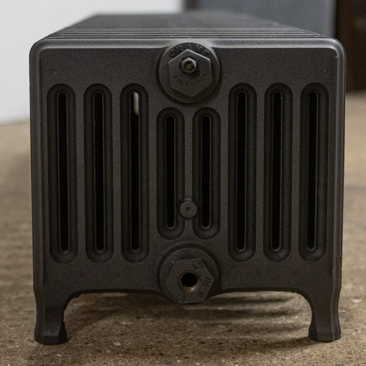 Fully Restored Chubby Churchill Cast Iron Radiator (2 Available) | The Architectural Forum