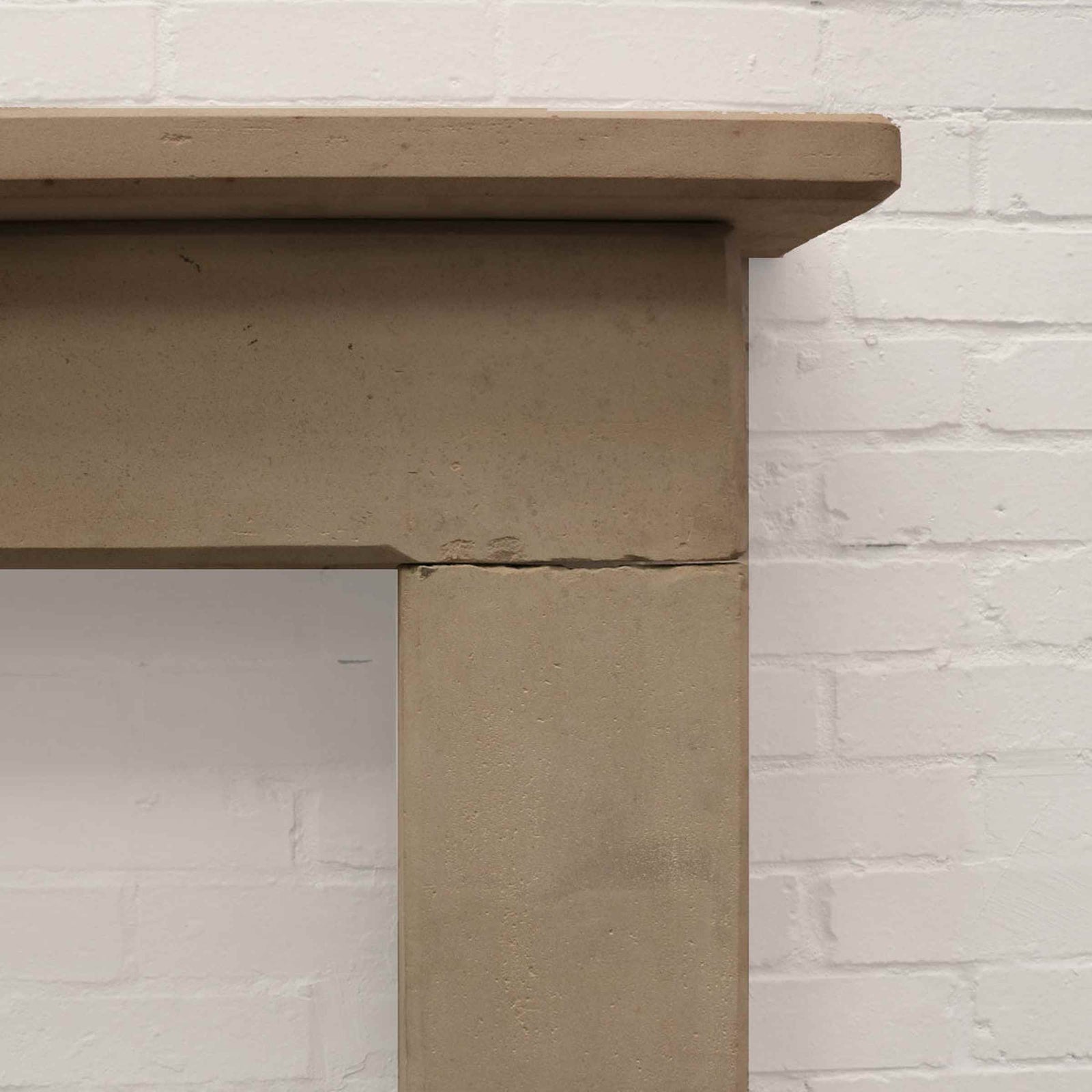 Antique Late 18th Century Limestone Fireplace Surround | The Architectural Forum