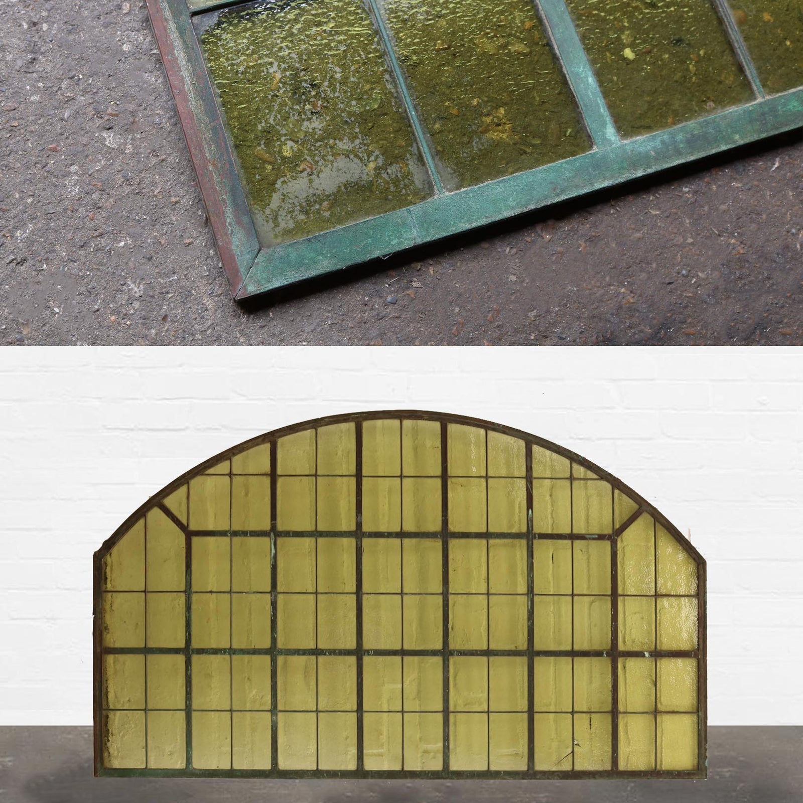 Arched Copper Light Panel / Fan Light | The Architectural Forum