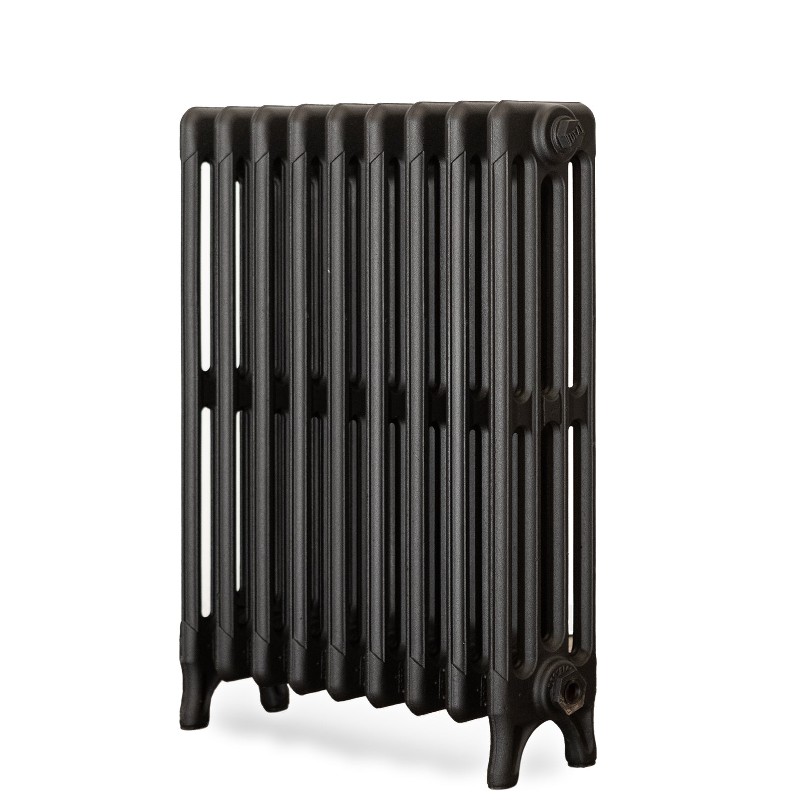 Fully Restored Cast Iron Radiator 4 Column (61.5cm Tall x 48cm Long) | The Architectural Forum