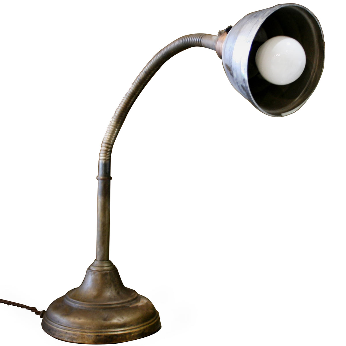 Brass Gooseneck Desk Lamp | The Architectural Forum