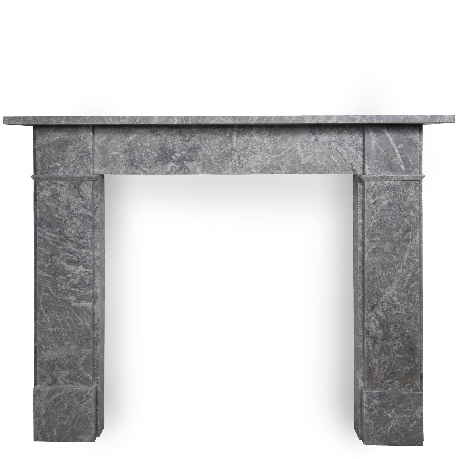 Victorian Style Grey Marble Fireplace Surround | The Architectural Forum