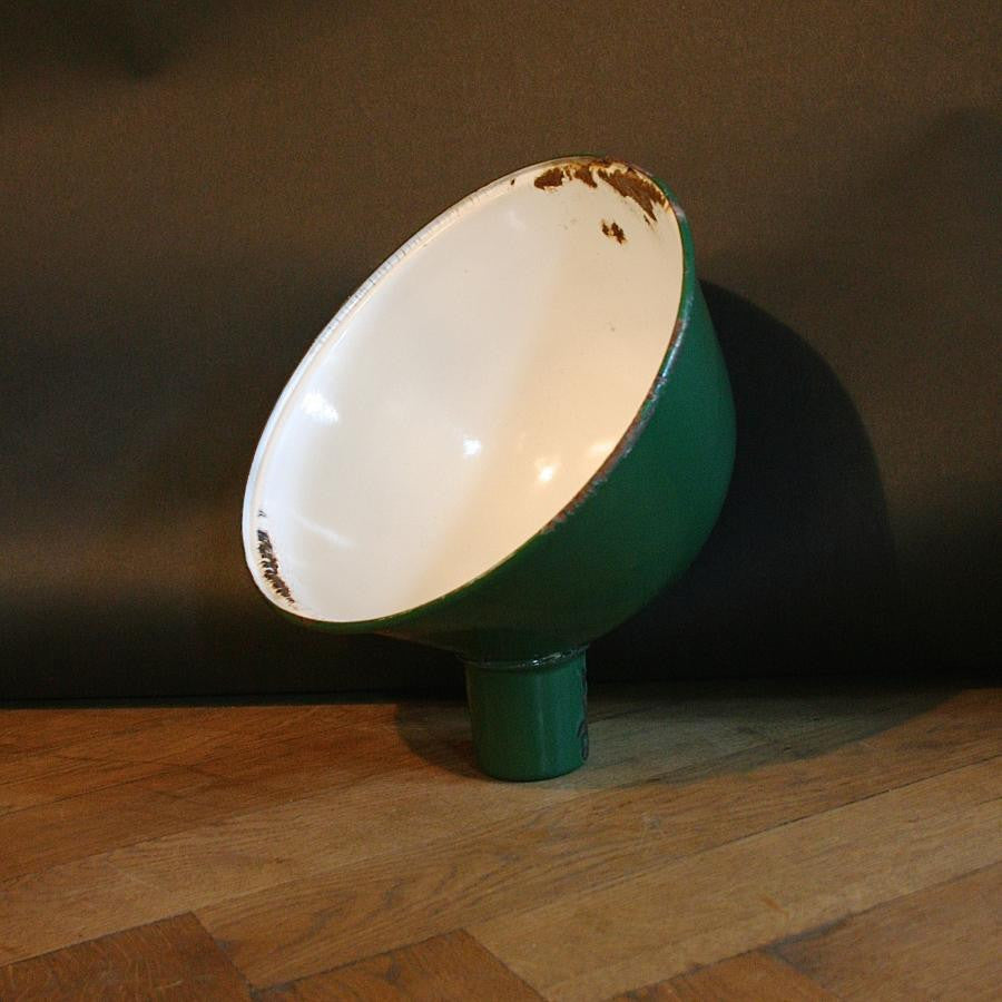 Industrial Green Enamel Shade | The Architectural Forum
