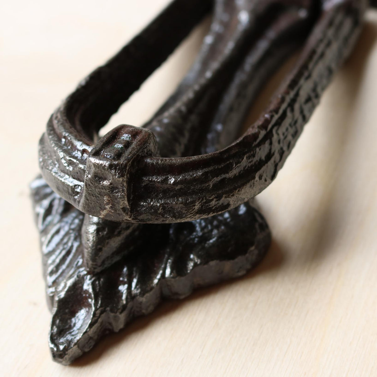Early Victorian Cast Iron Door Knocker | The Architectural Forum