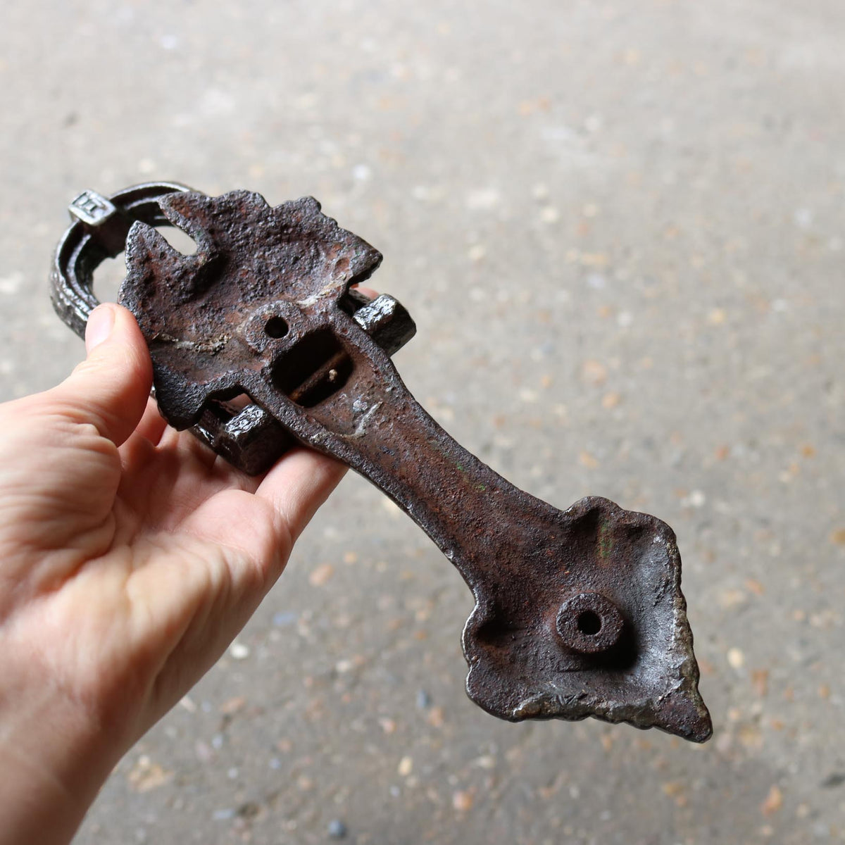 Early Victorian Cast Iron Door Knocker | The Architectural Forum