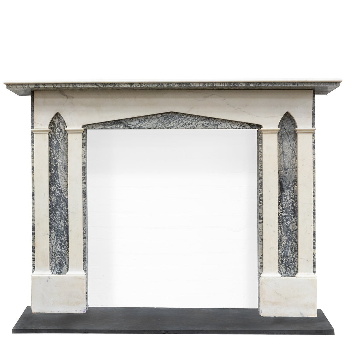 Antique English Regency Marble Fireplace Surround | Gothic | The Architectural Forum