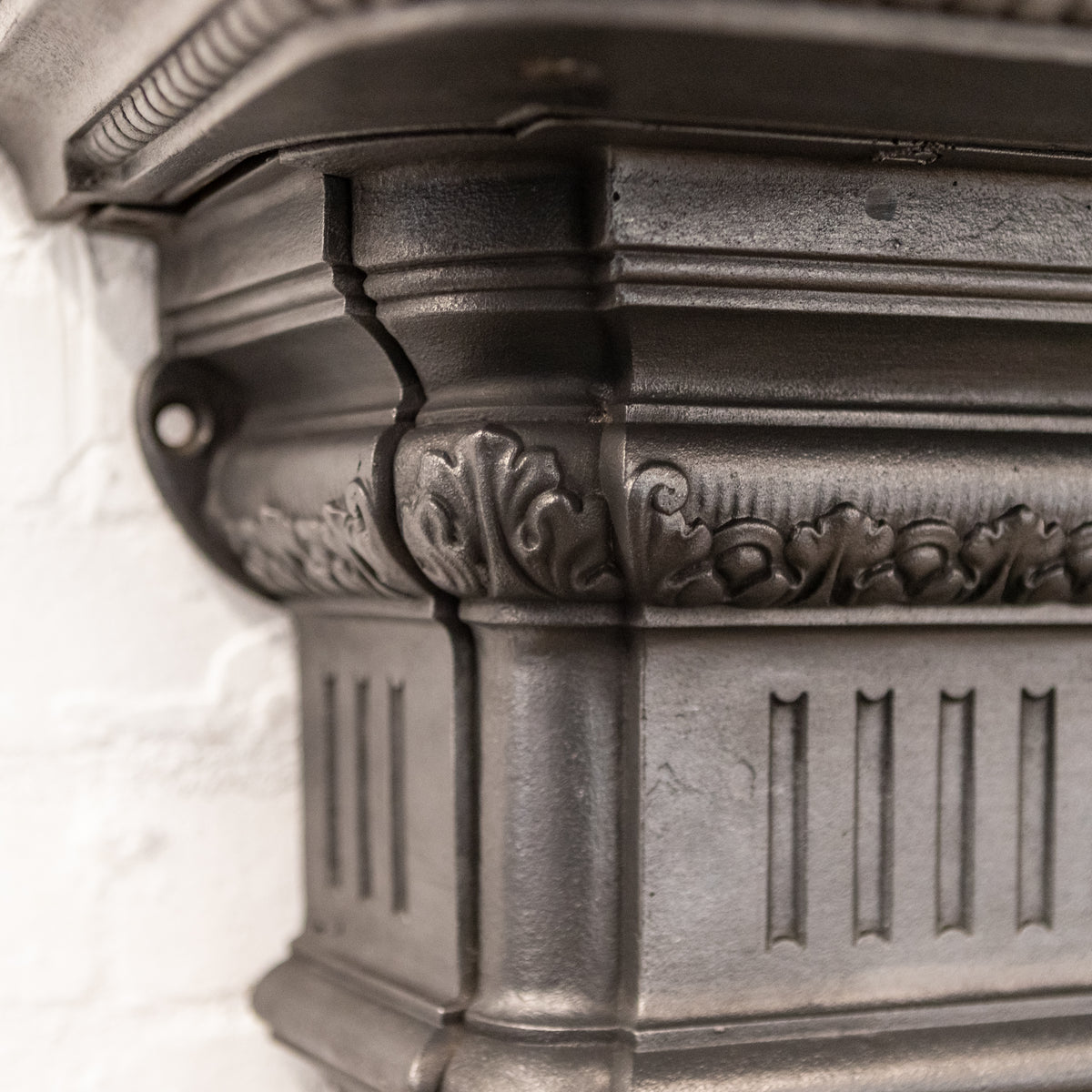 Antique Victorian Ornate Cast Iron Fireplace Surround | The Architectural Forum