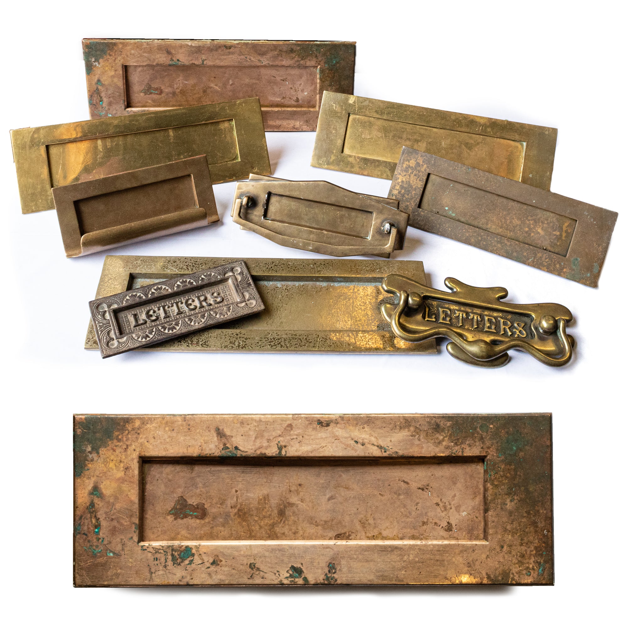 Antique and Reclaimed Brass Letterboxes | The Architectural Forum