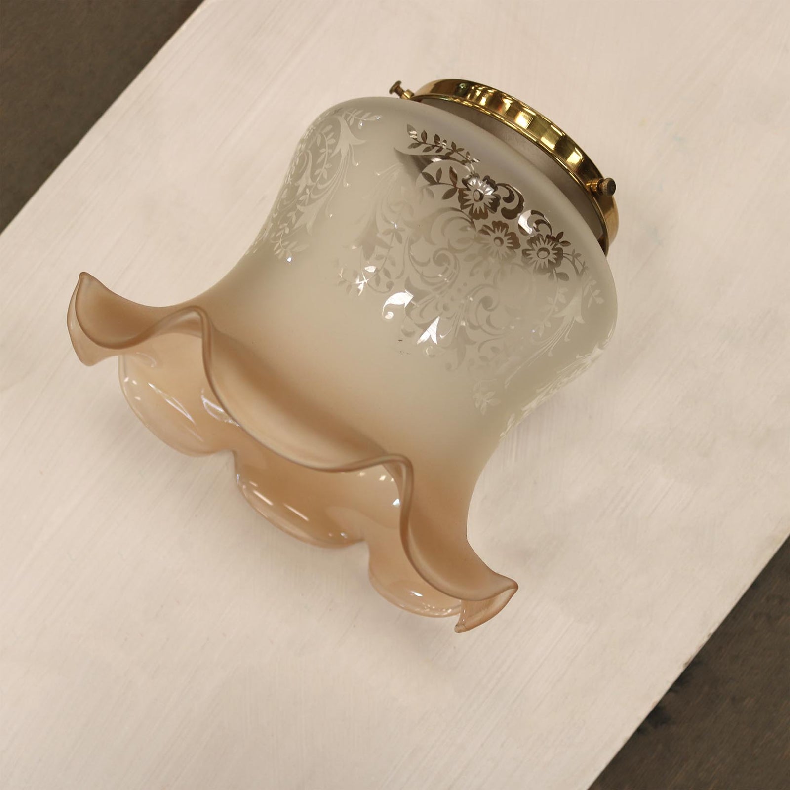 Antique Reclaim Frosted Pendant Light | The Architectural Forum