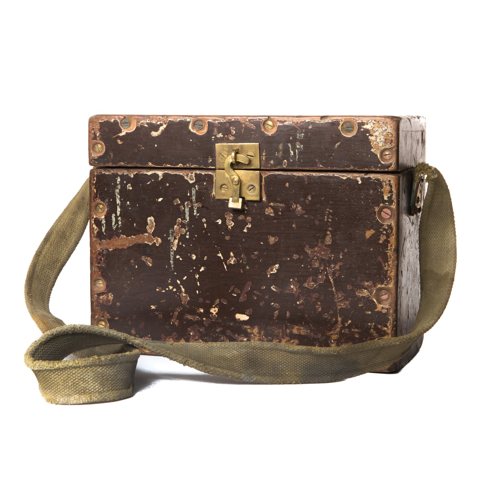 Reclaimed Original Military Wooden Box | The Architectural Forum
