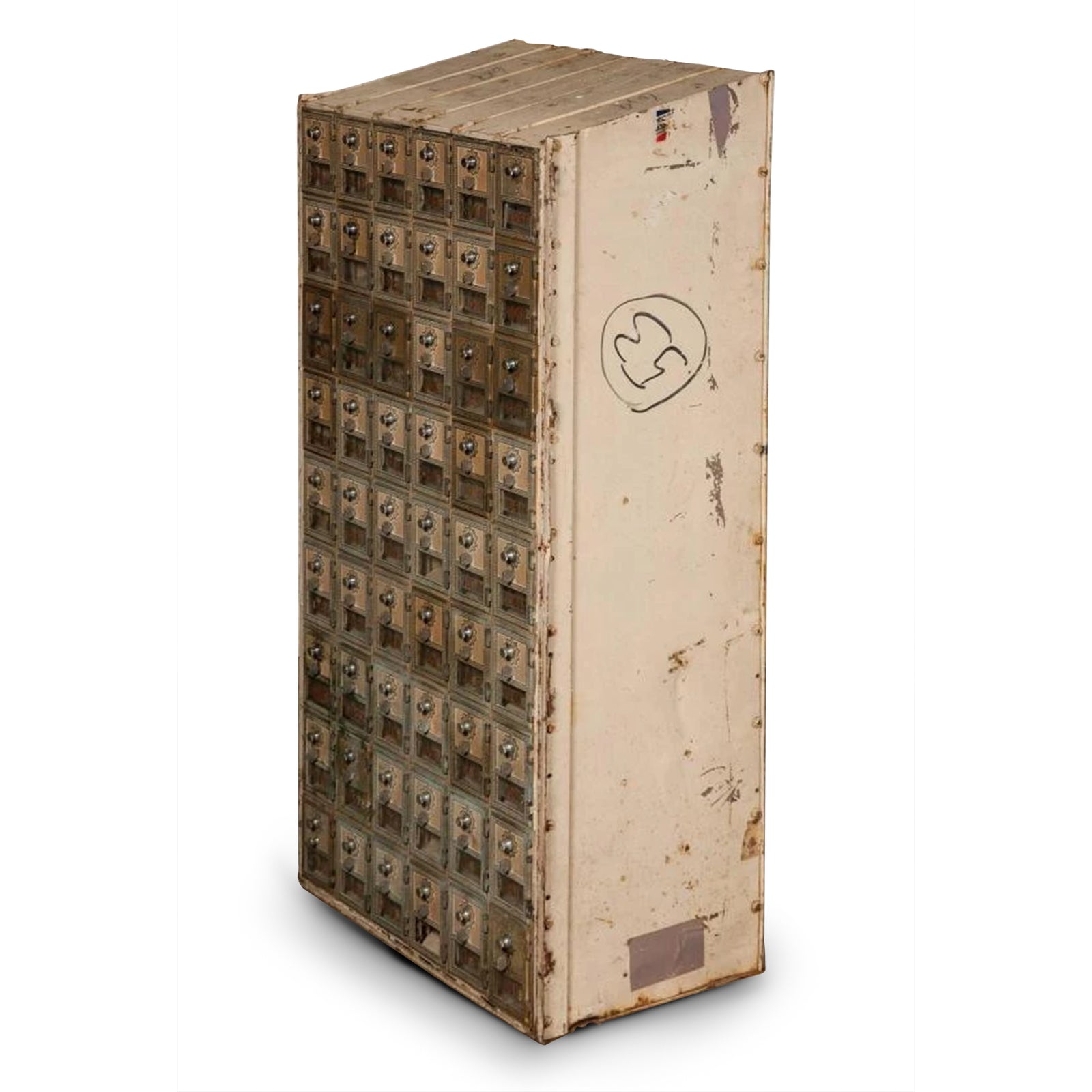 Large Vintage USA Post Office Mailboxes | Early Mid Century U.S Military | The Architectural Forum