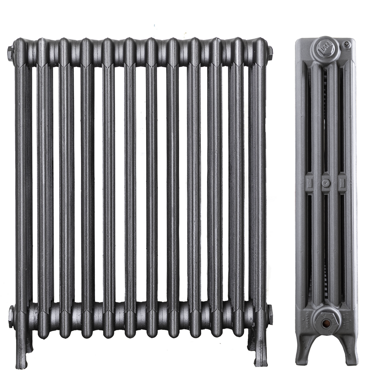 Antique 4 Column Cast Iron Radiator 12 Section (5 available) | The Architectural Forum
