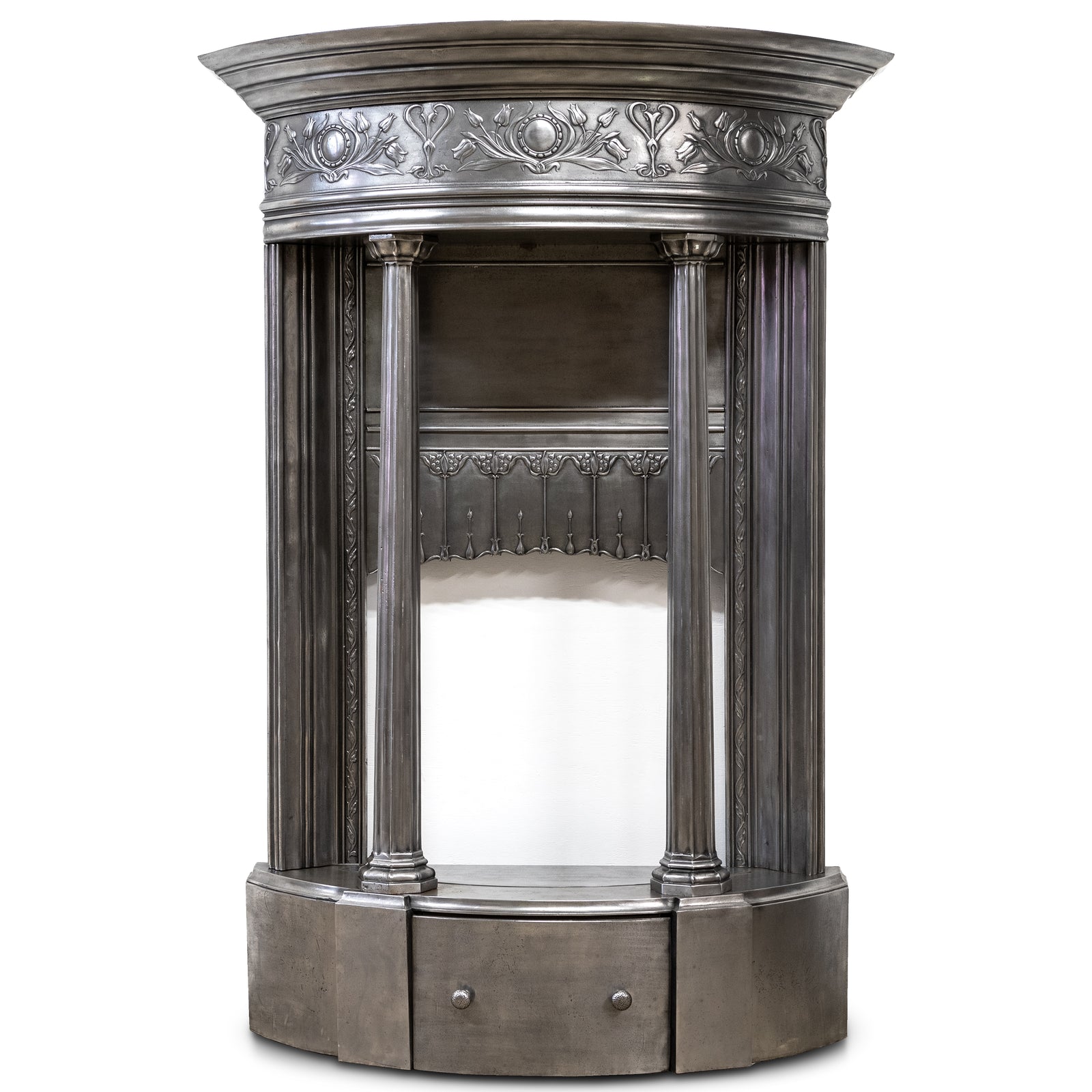 Rare Antique Art Nouveau Chimneypiece with Columns | The Architectural Forum