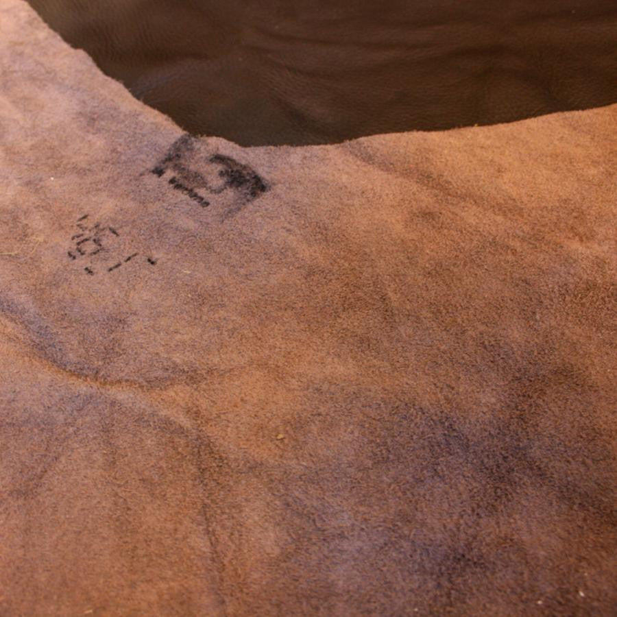 Chocolate Brown Leather hide | The Architectural Forum