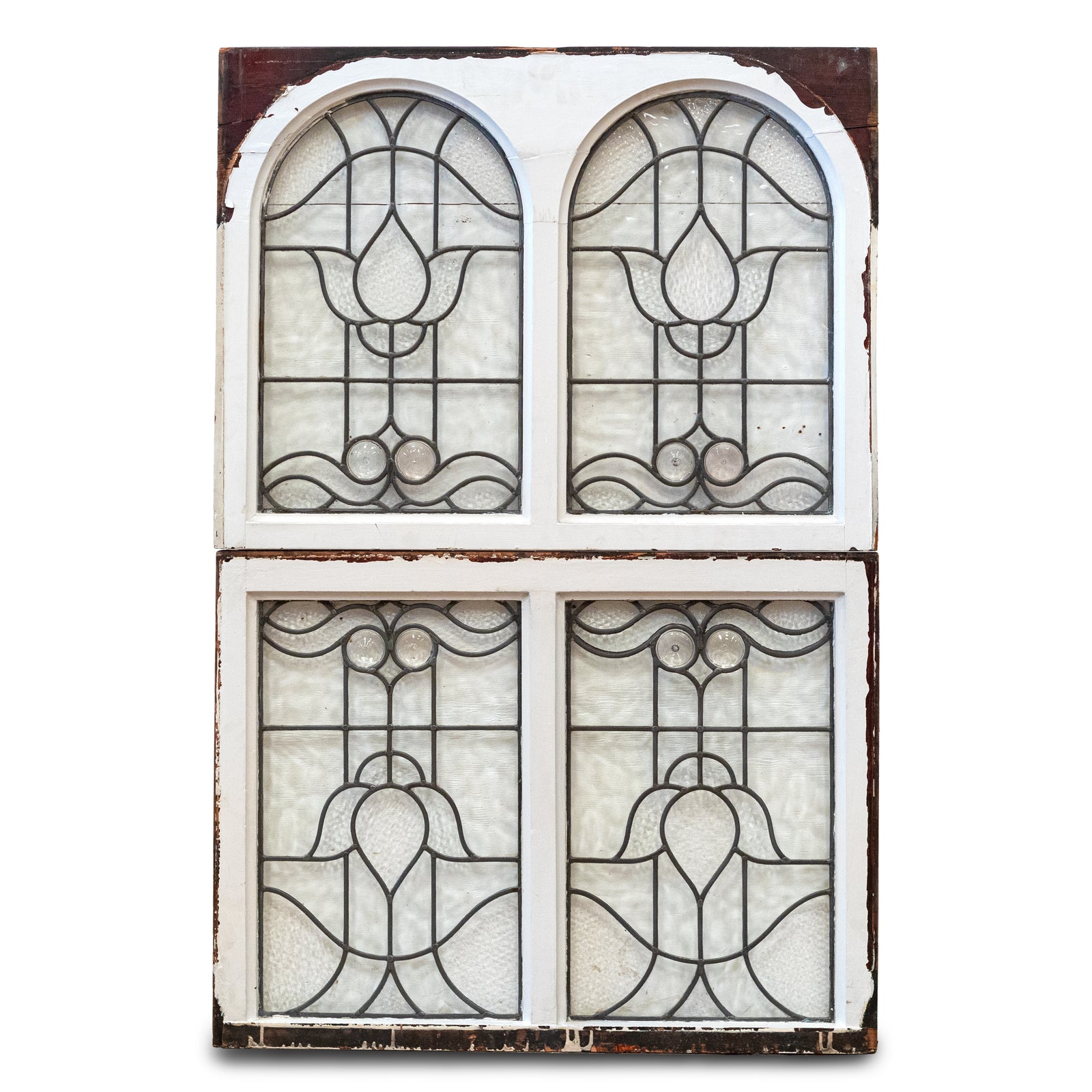 Reclaimed Stained Glass Arched Windows | Westminster Chapel | The Architectural Forum
