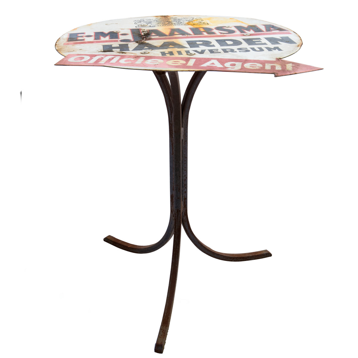 Upcycled Metal Garden Table | The Architectural Forum