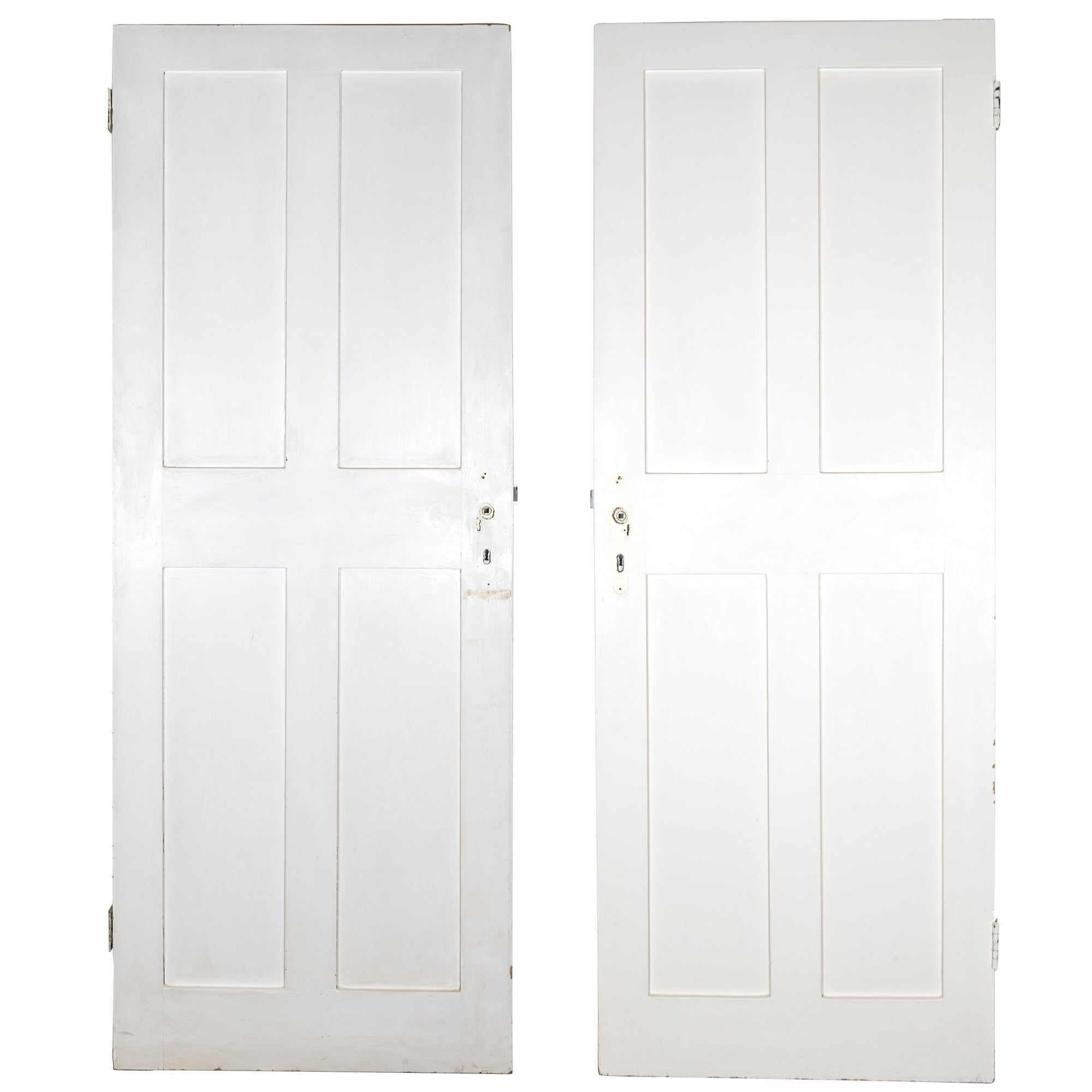 Antique Victorian 4 Panel Door - 184 x 68.5cm | The Architectural Forum