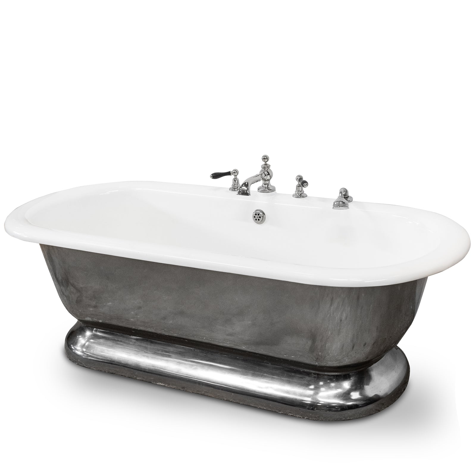 Reclaimed American Art Deco Style Polished Double-Ended Bath | The Architectural Forum