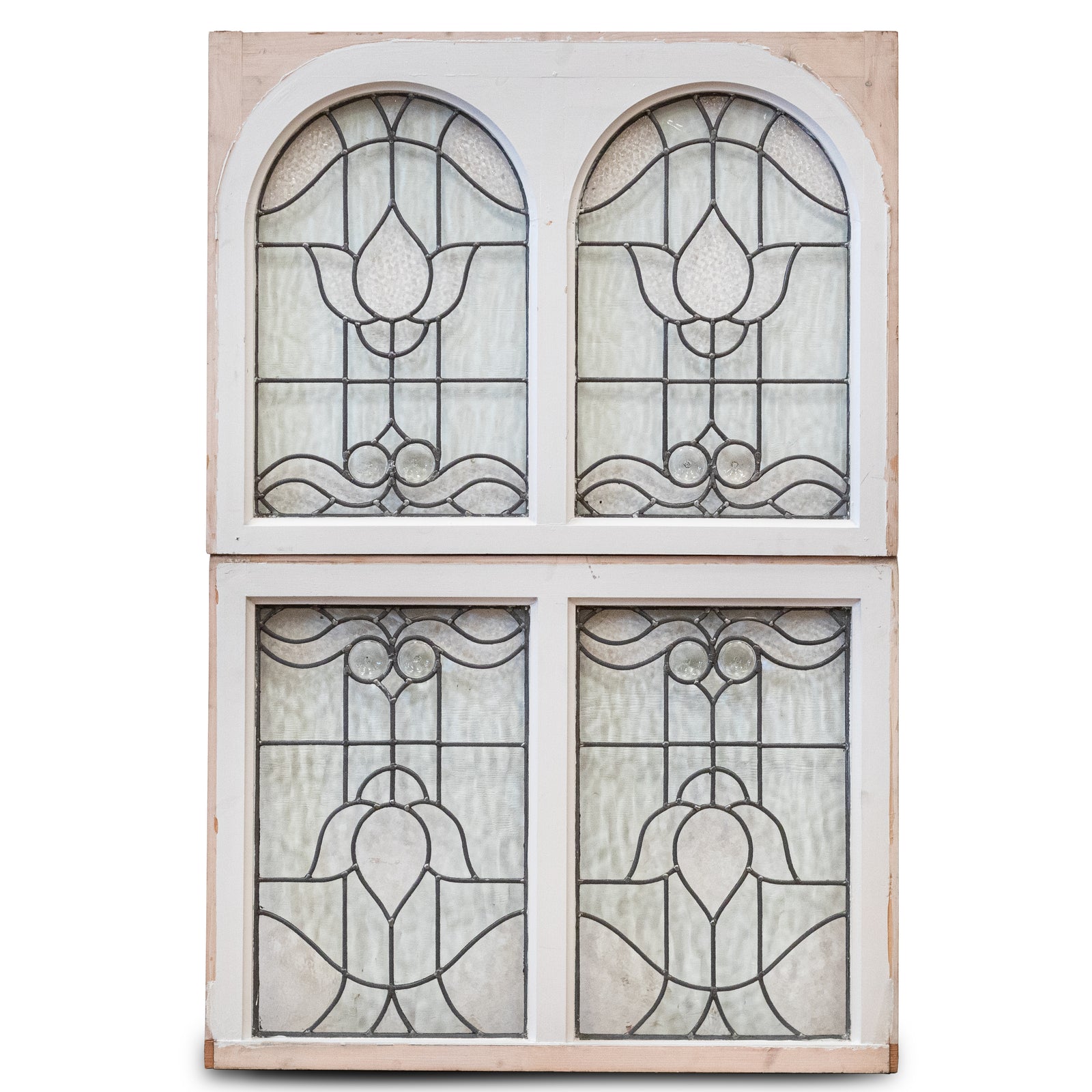 Reclaimed Stained Glass Arched Windows | Westminster Chapel | The Architectural Forum