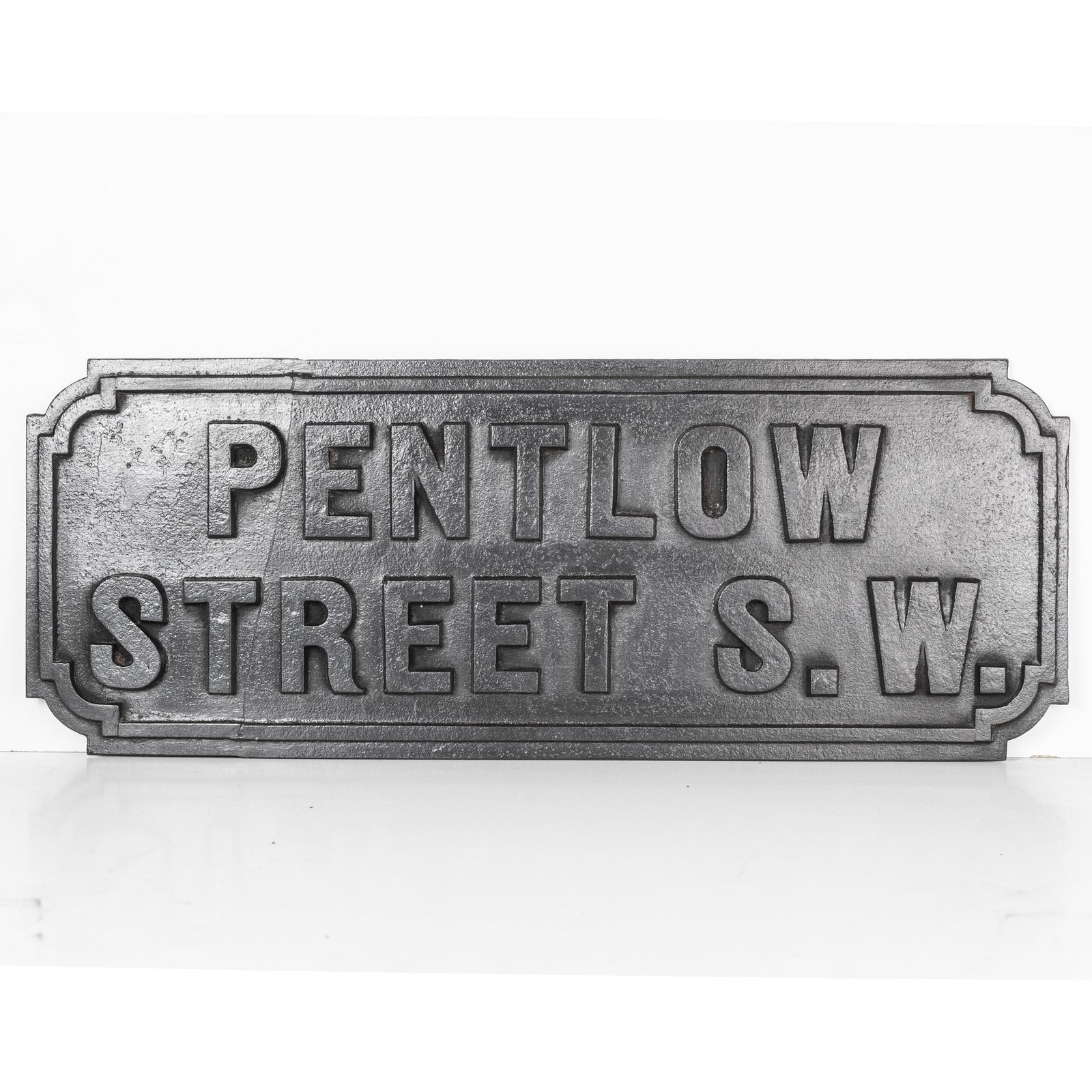 Antique Cast Iron London Street Sign: Pentlow Street | The Architectural Forum