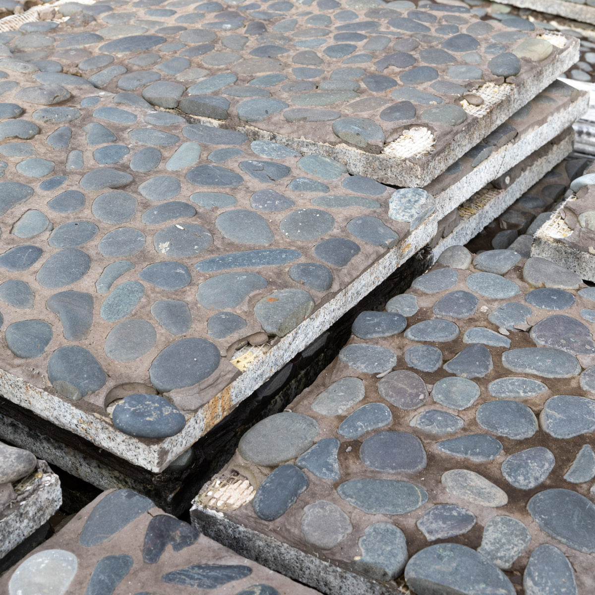 Reclaimed Granite Paving | Pebble Embedded Slabs | The Architectural Forum
