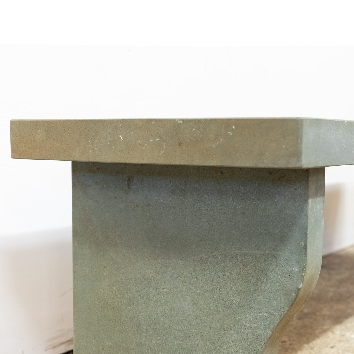 Reclaimed Westmorland Green Slate Bench | The Architectural Forum
