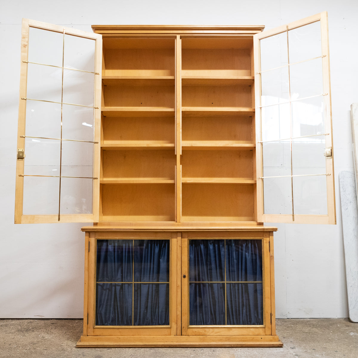 Mid-Century Georgian Style Bookcase | Glazed Cabinet | The Architectural Forum