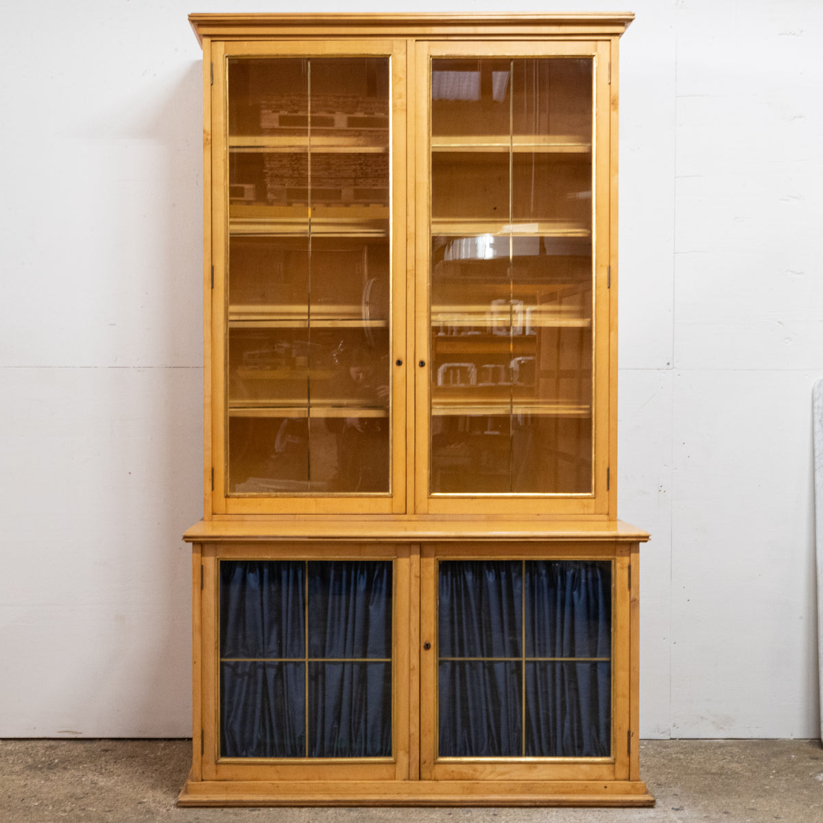 Mid-Century Georgian Style Bookcase | Glazed Cabinet | The Architectural Forum