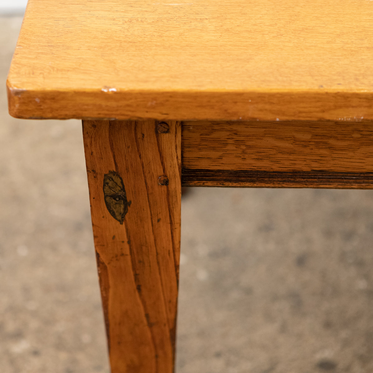 Reclaimed Large Oak Table | The Architectural Forum