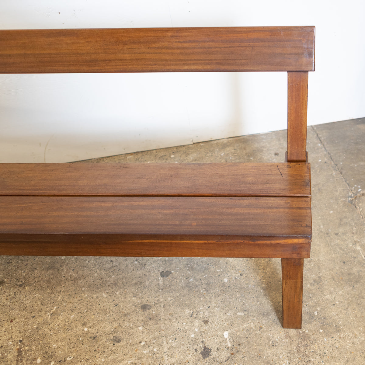 Reclaimed Solid Teak Bench Seat | The Architectural Forum
