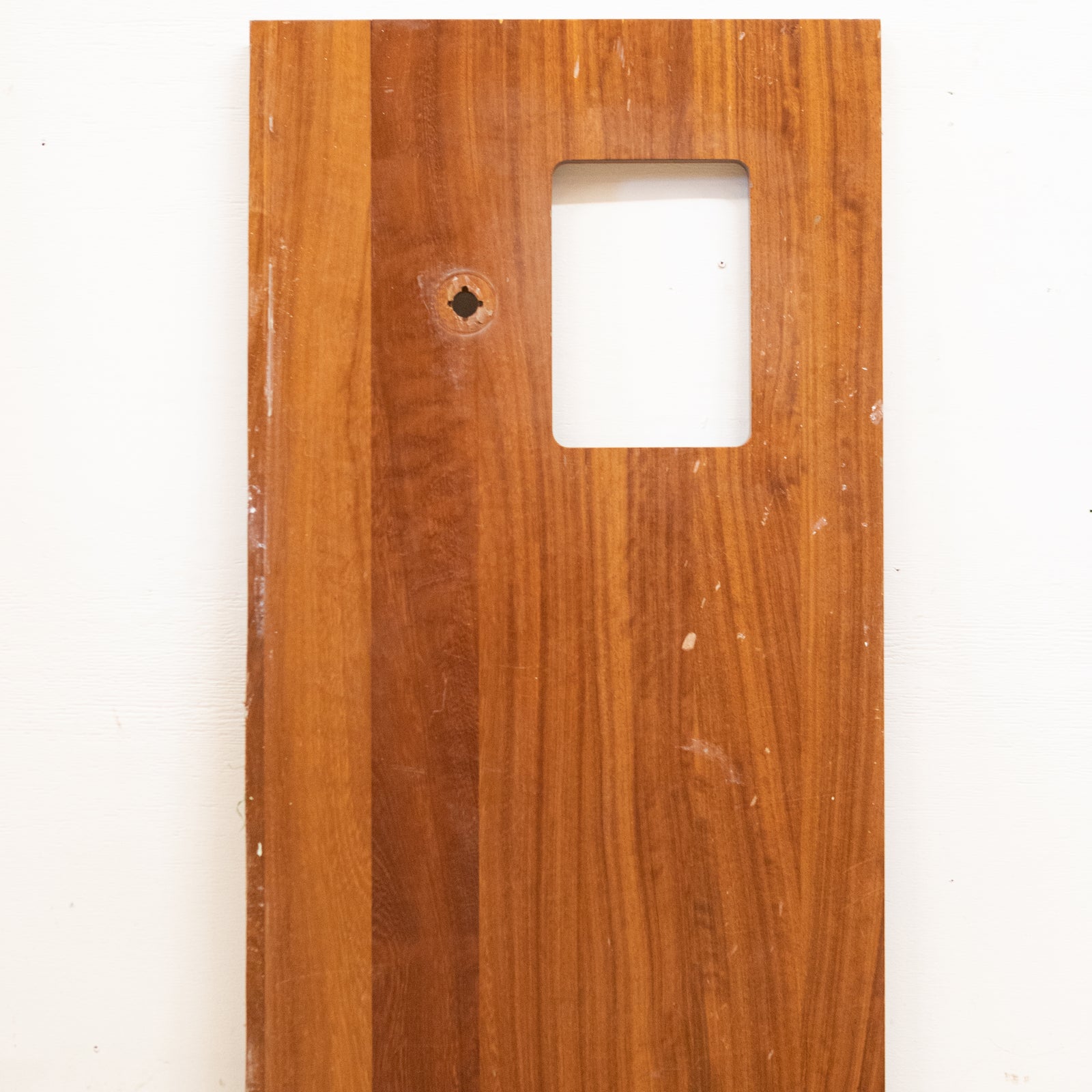 Reclaimed Teak / Iroko Worktop 106 X 57.5cm | The Architectural Forum