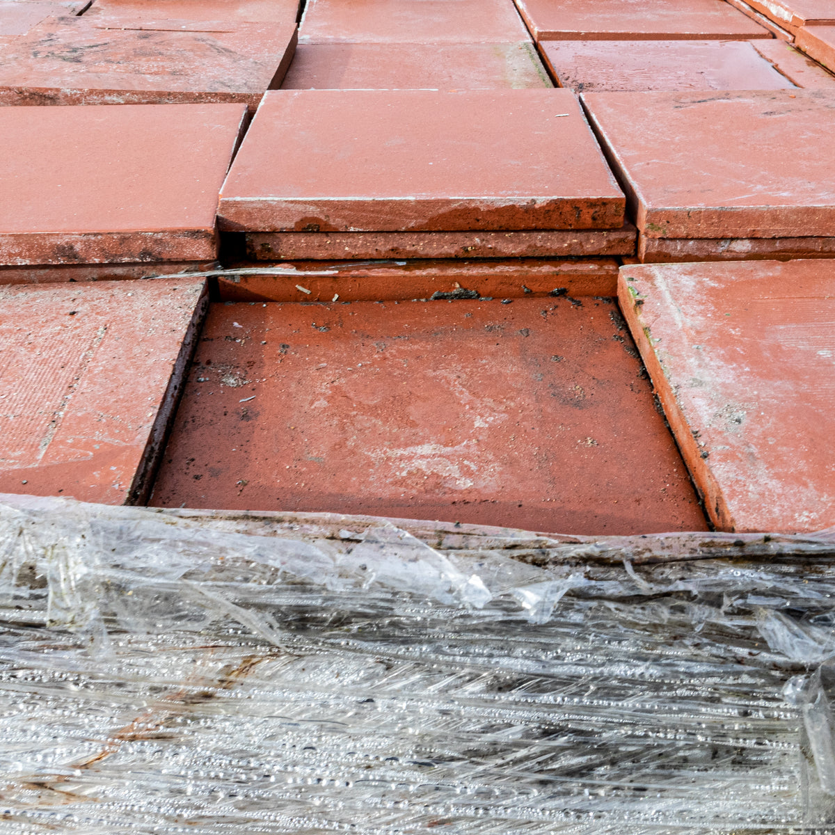Reclaimed Terracotta Square Tiles | 15cm x 15cm | The Architectural Forum