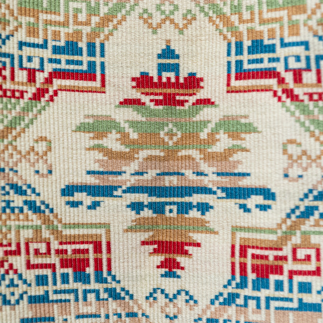 Reclaimed Heavy Tapestry Curtains with Tribal/Aztec Pattern | The Architectural Forum