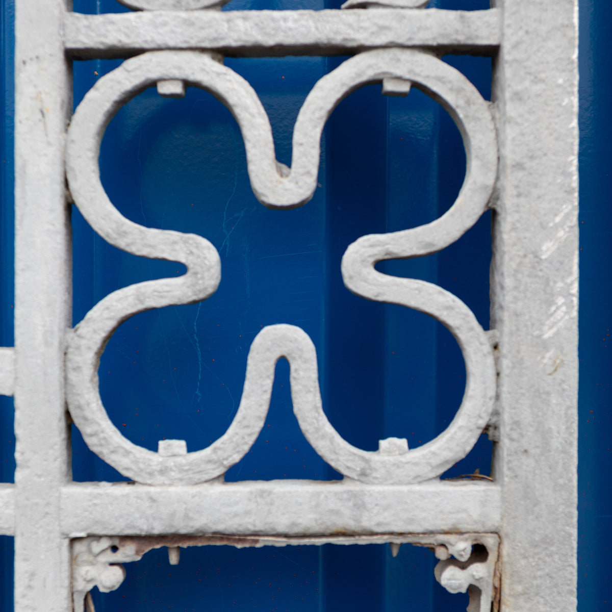 Antique Victorian Wrought Iron Gates | Gothic Quatrefoil | The Architectural Forum