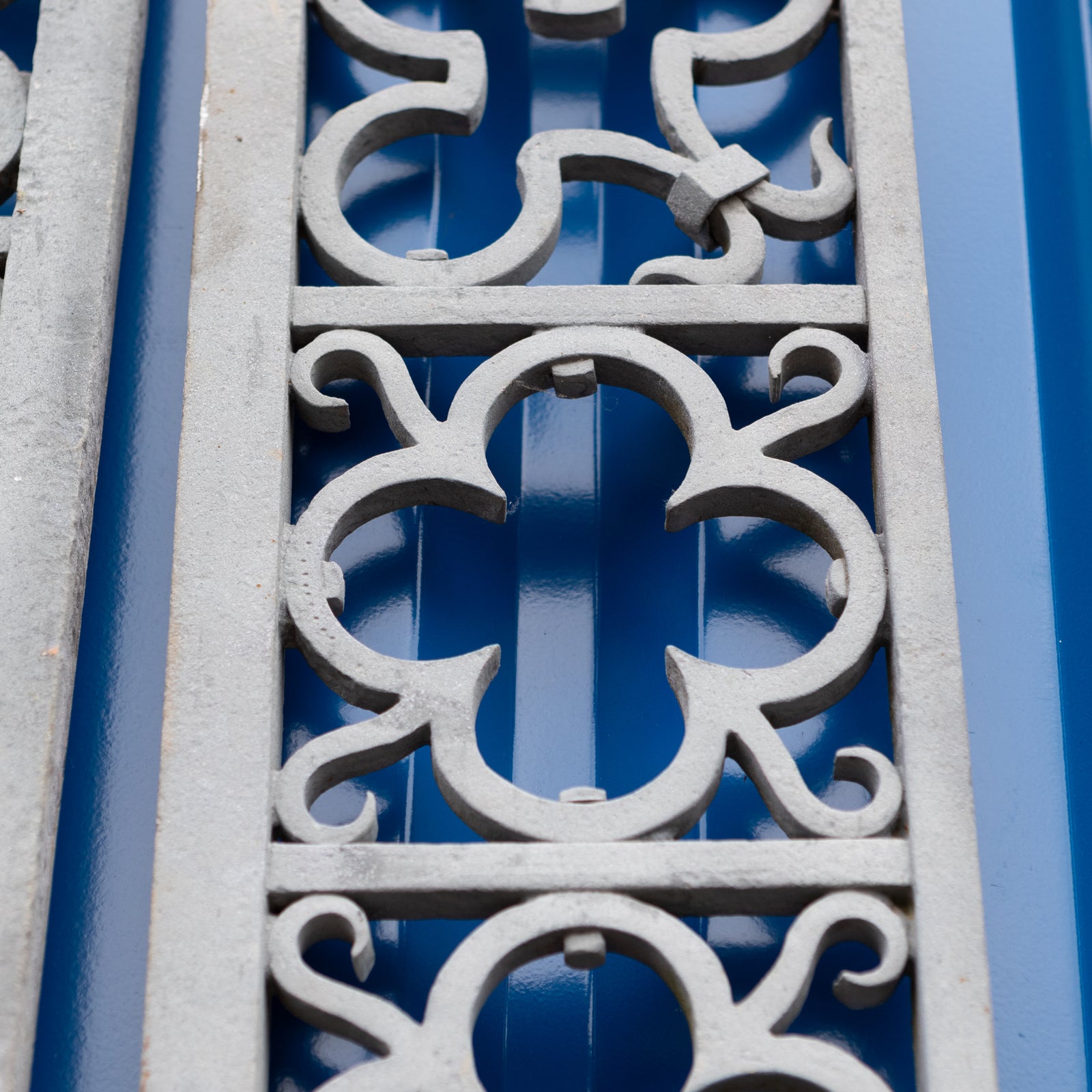 Antique Victorian Wrought Iron Gates | Gothic Quatrefoil | The Architectural Forum