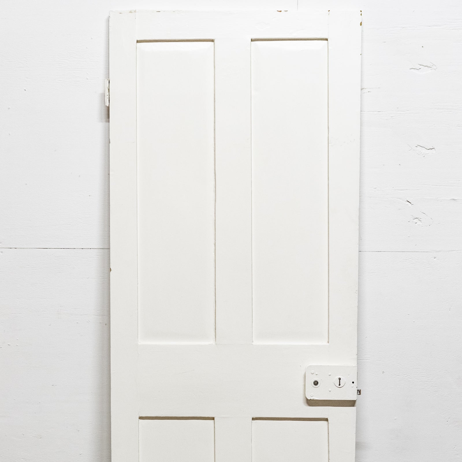 Antique Reclaimed Victorian 4 Panel Door - 196cm x 73cm | The Architectural Forum