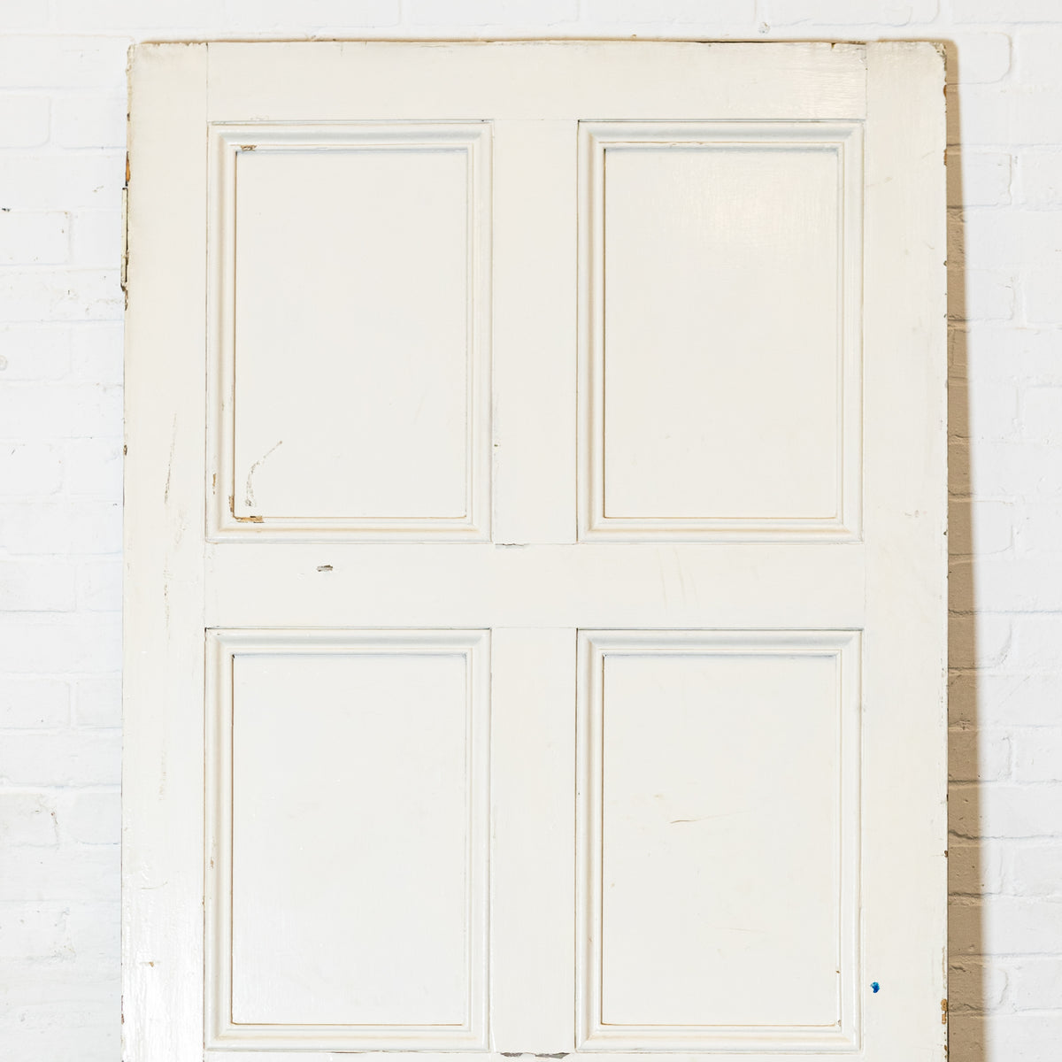 Large Georgian Style Solid Pine Panelled Door - 225.5cm x 104.5cm | The Architectural Forum