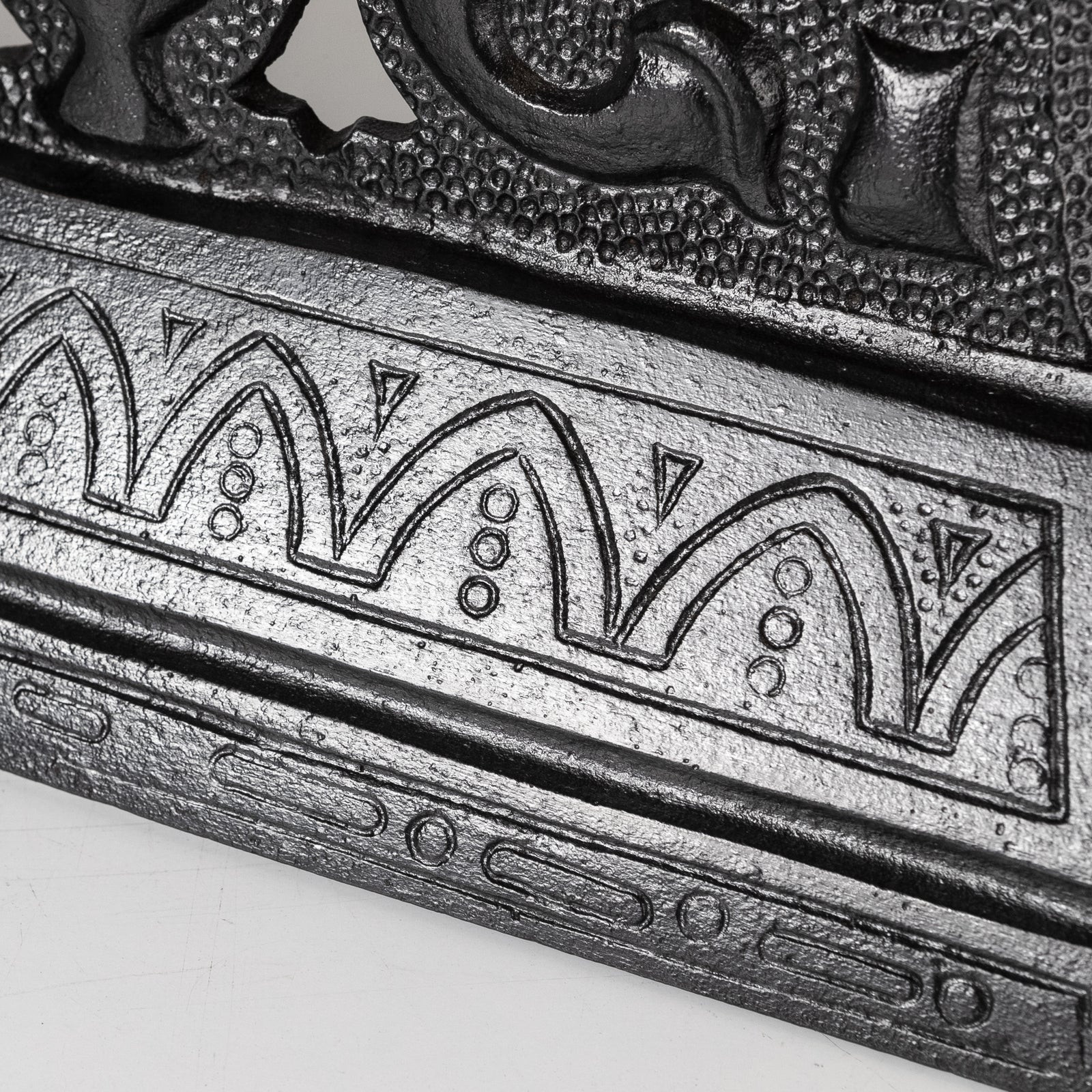 Antique Cast Iron Ornate Fireplace Tidy | Betty | Ashpan Cover | The Architectural Forum