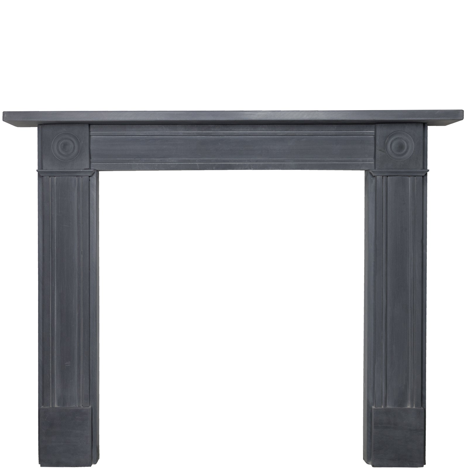 Georgian Style Natural Slate Bullseye Chimneypiece | The Architectural Forum